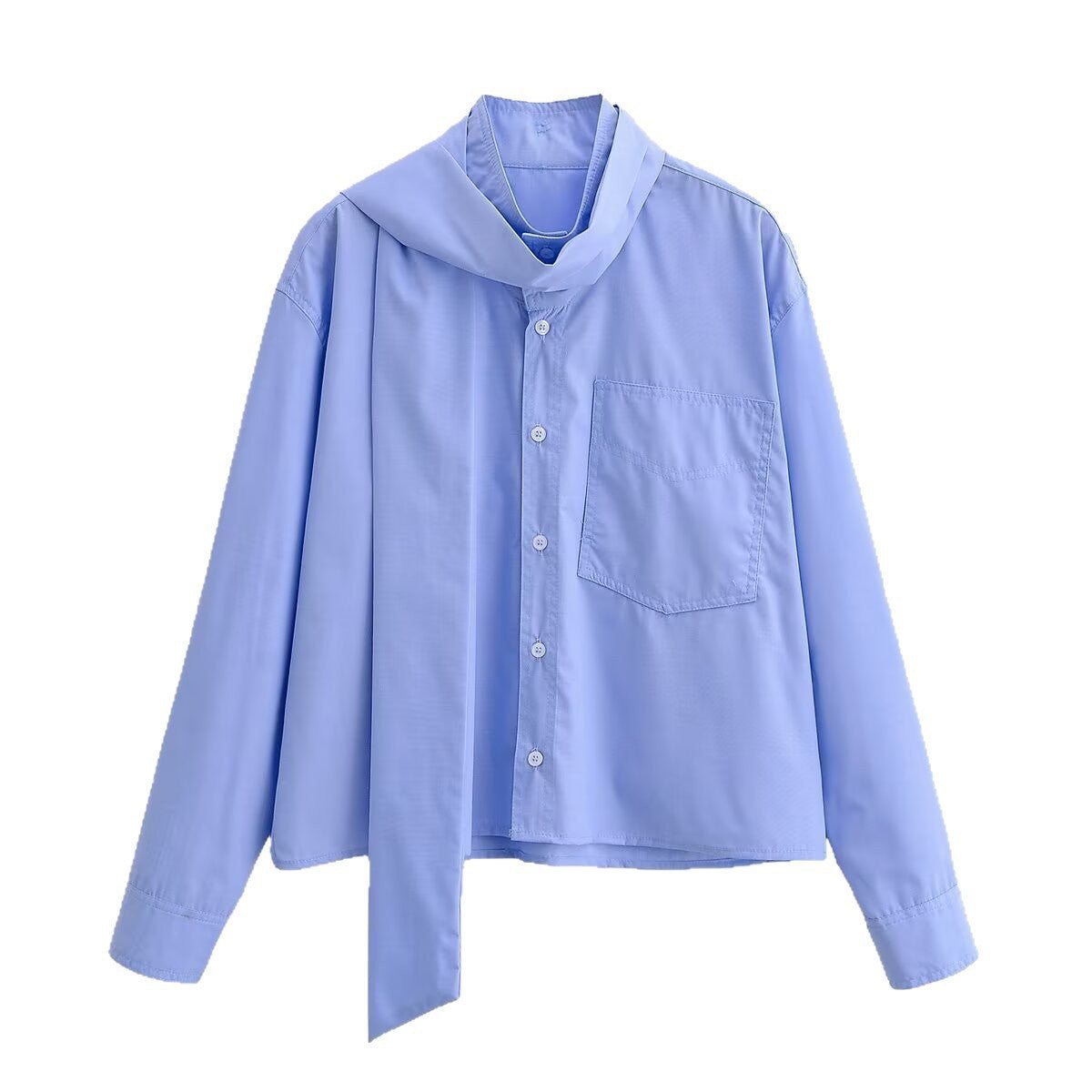 Scarf accessories long sleeved shirt