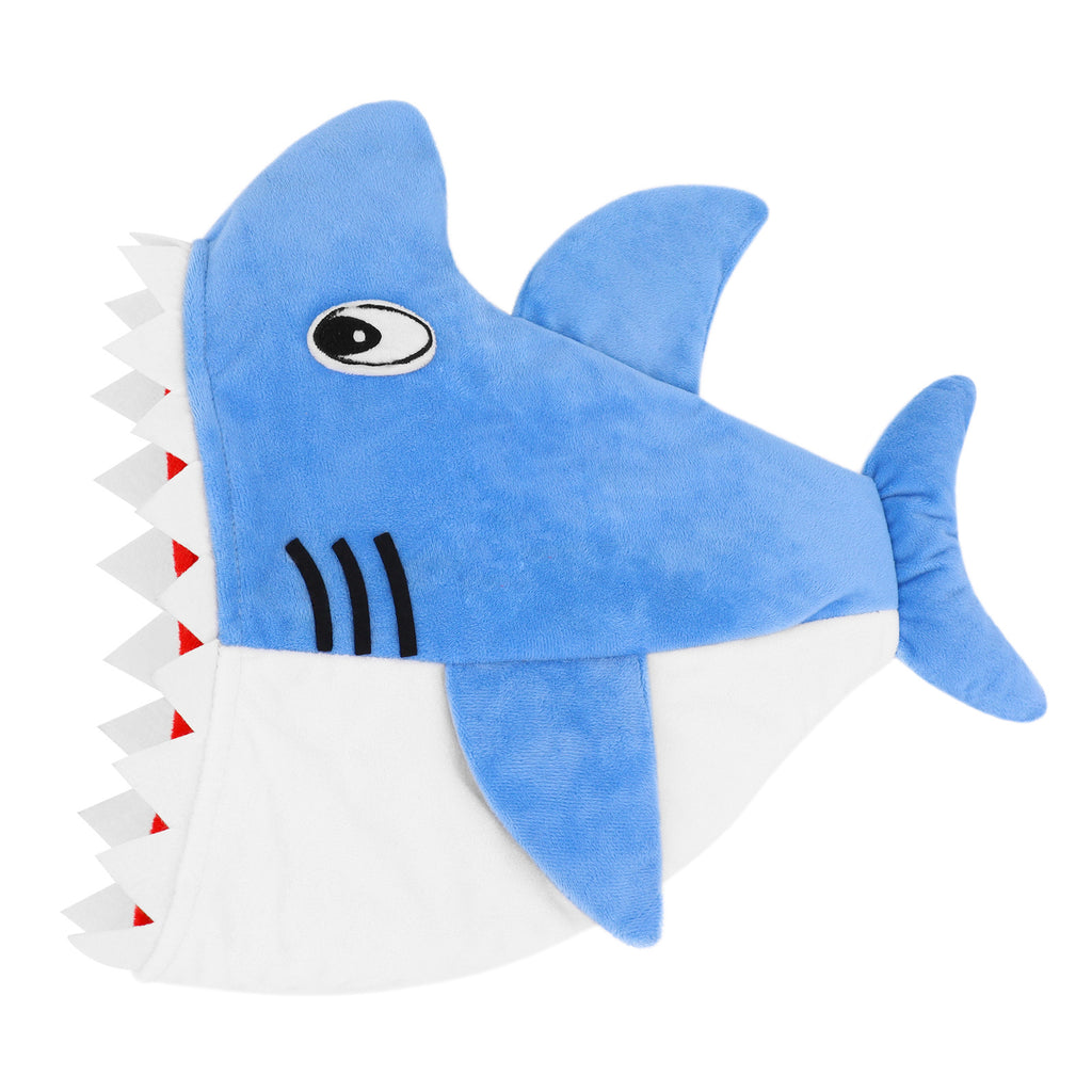Cartoon Funny Shark Plush Headpiece for Parties, Performances, and Photo Props