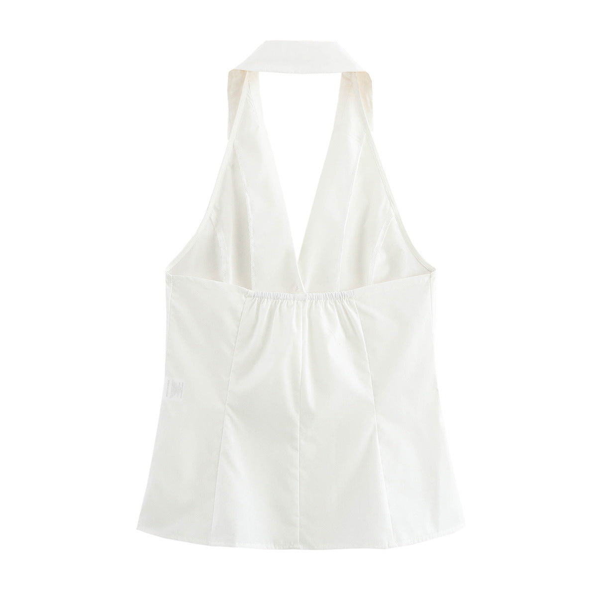 Summer sexy hot girl hanging neck temperament suspender backless top