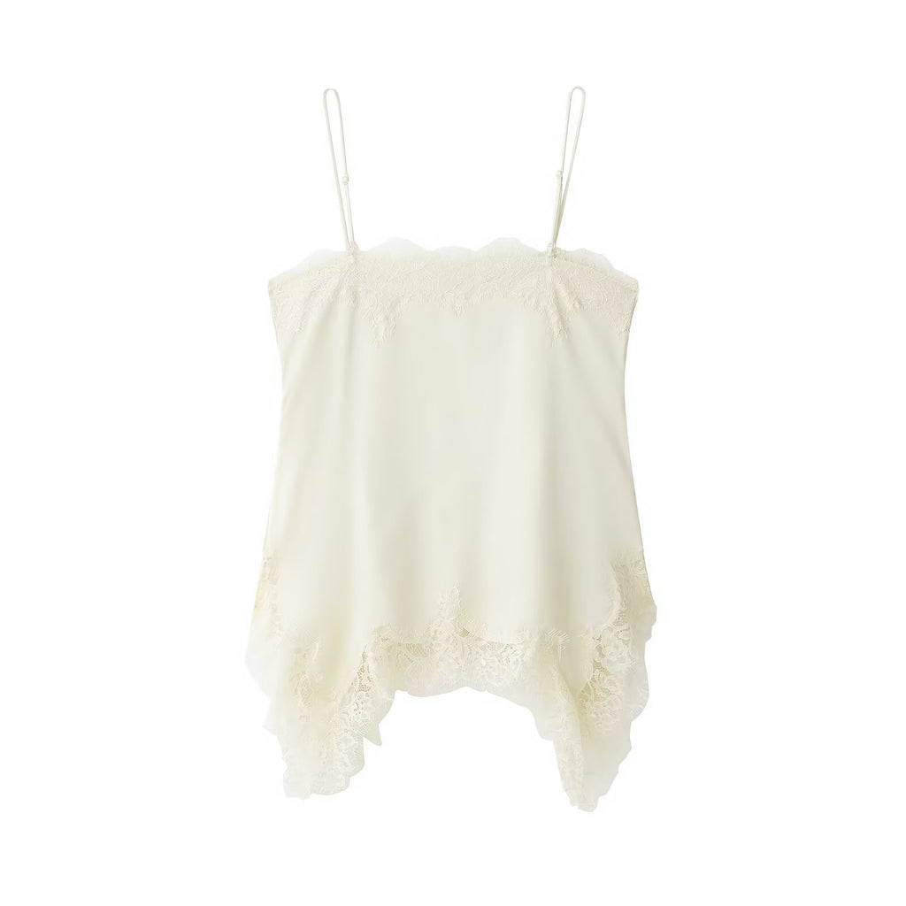 Summer lace lingerie style top