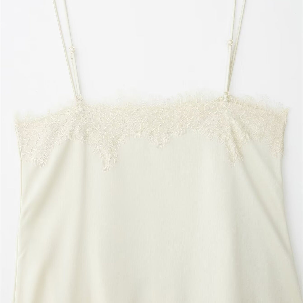 Summer lace lingerie style top