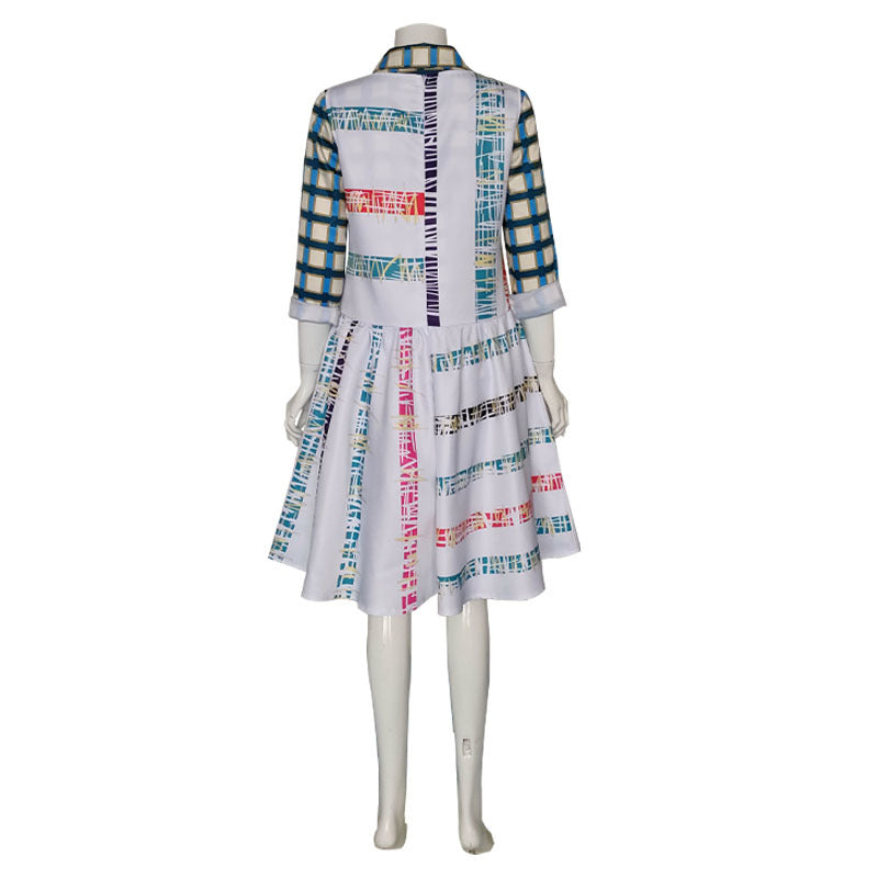 Stranger Things 4 cosplay plaid shirt suit