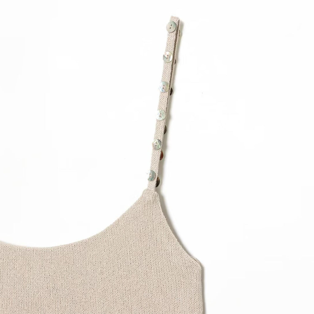 Summer Hot Girl Knitted Strap Top