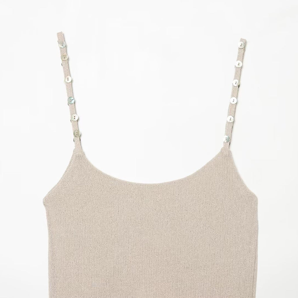 Summer Hot Girl Knitted Strap Top
