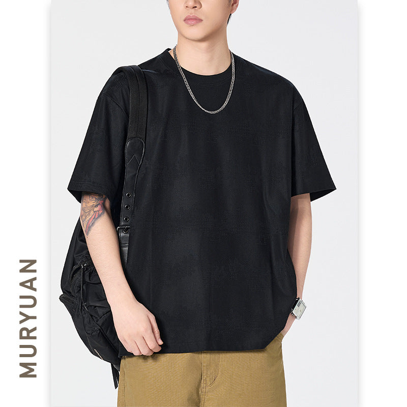 short sleeve T-shirt men's summer casual loose top