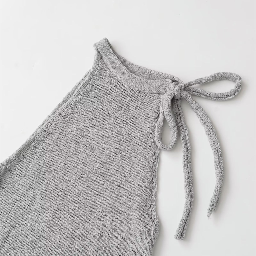Summer Hot Girl Side Strap Neck Top