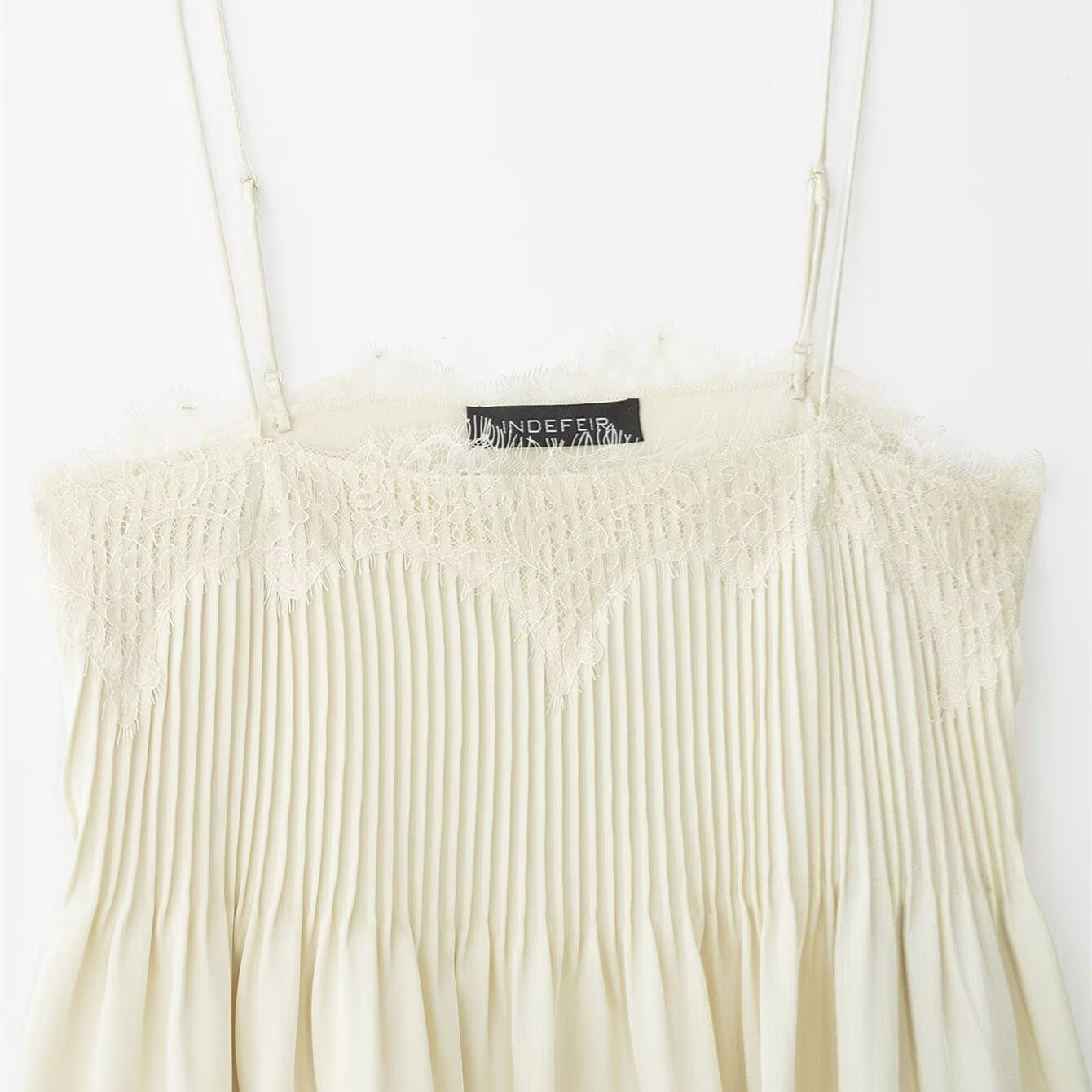 Summer lace lingerie style top