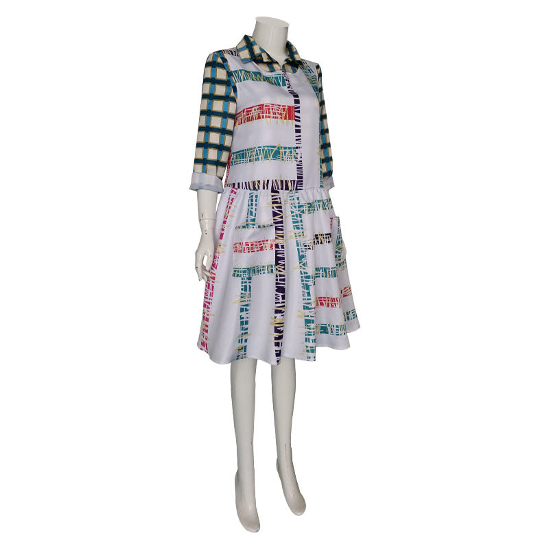 Stranger Things 4 cosplay plaid shirt suit