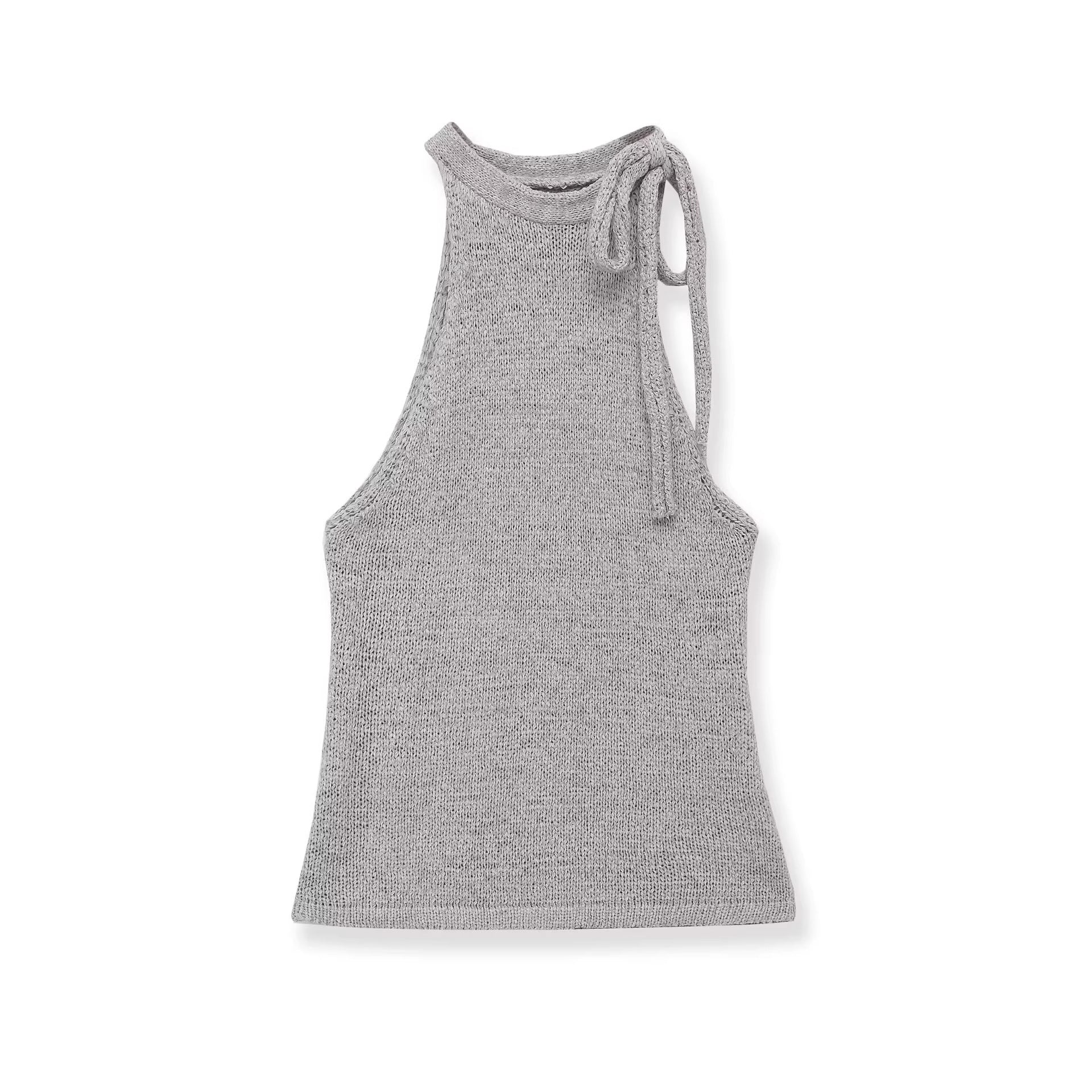 Summer Hot Girl Side Strap Neck Top