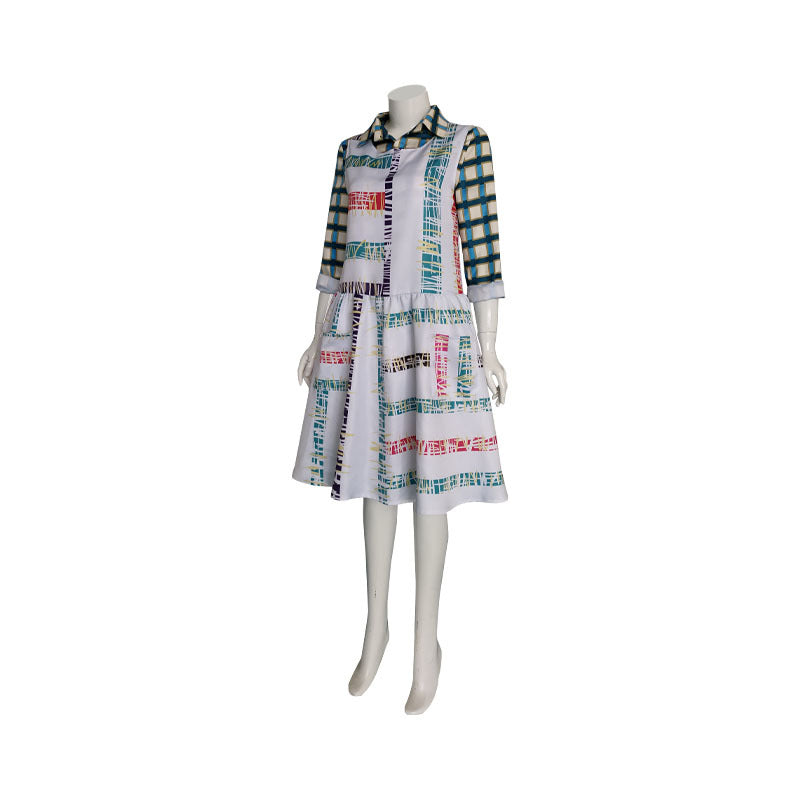 Stranger Things 4 cosplay plaid shirt suit