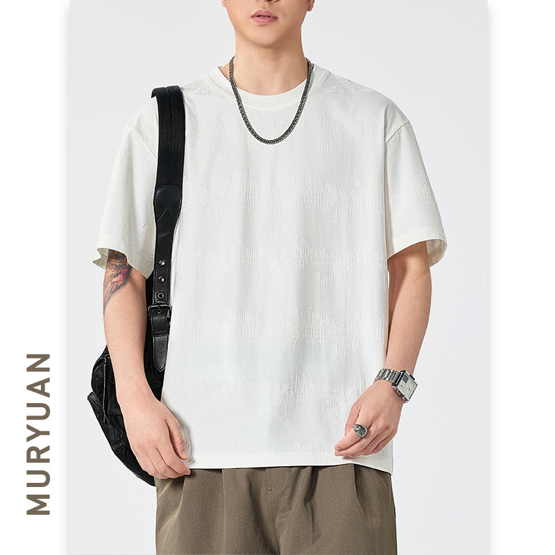 short sleeve T-shirt men's summer casual loose top