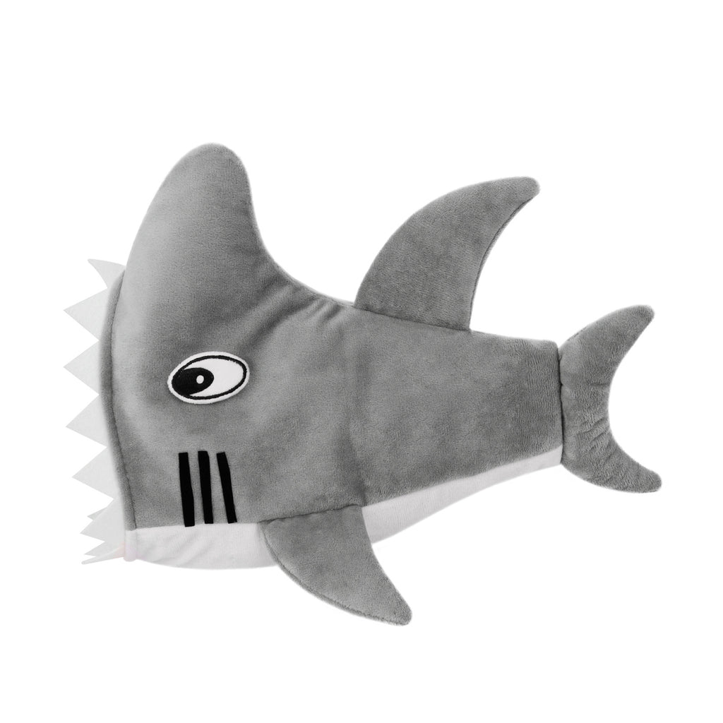 Cartoon Funny Shark Plush Headpiece for Parties, Performances, and Photo Props