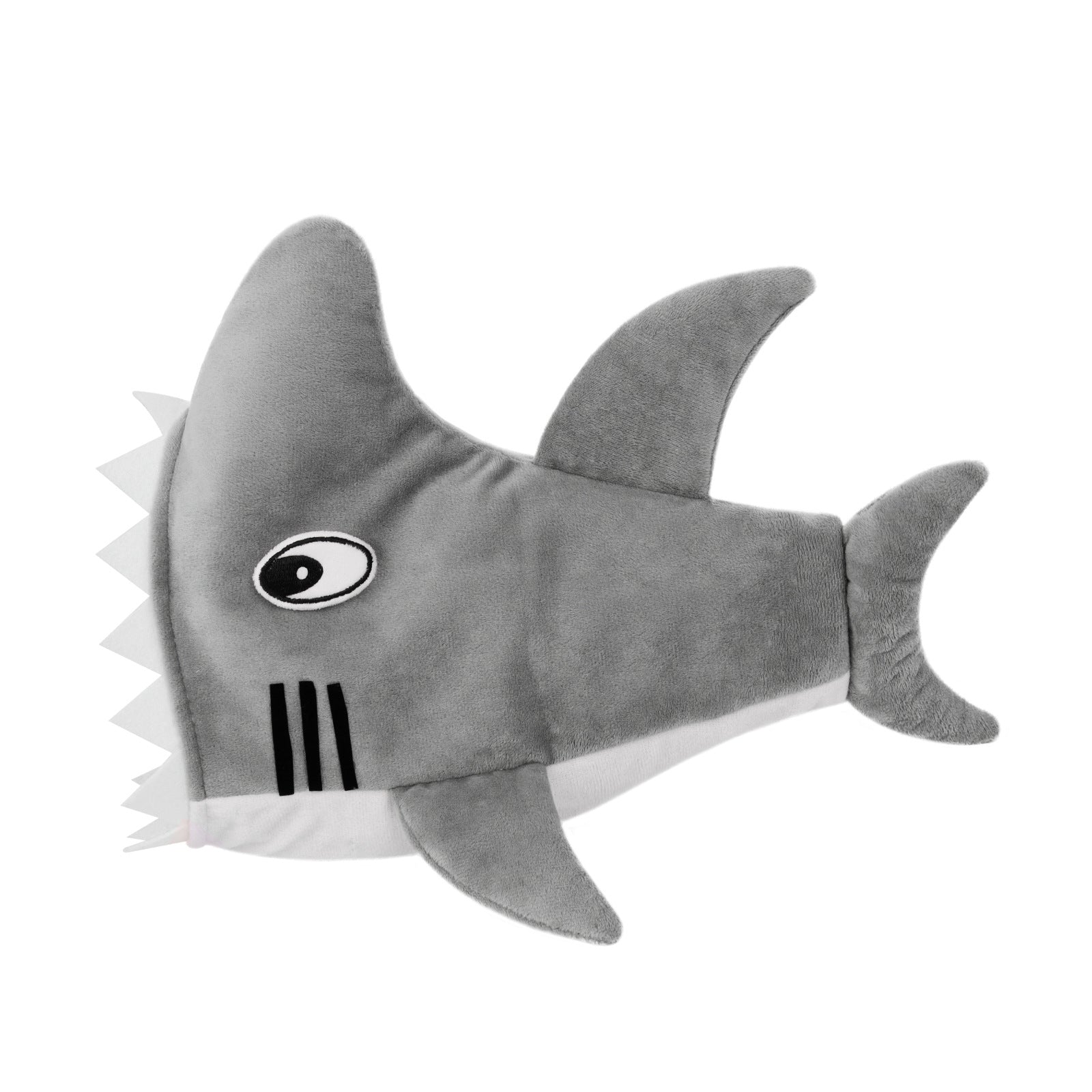 Cartoon Funny Shark Plush Headpiece for Parties, Performances, and Photo Props