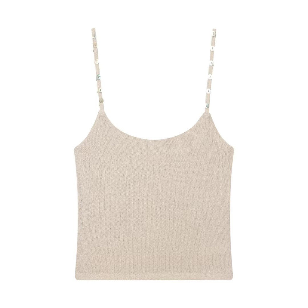 Summer Hot Girl Knitted Strap Top
