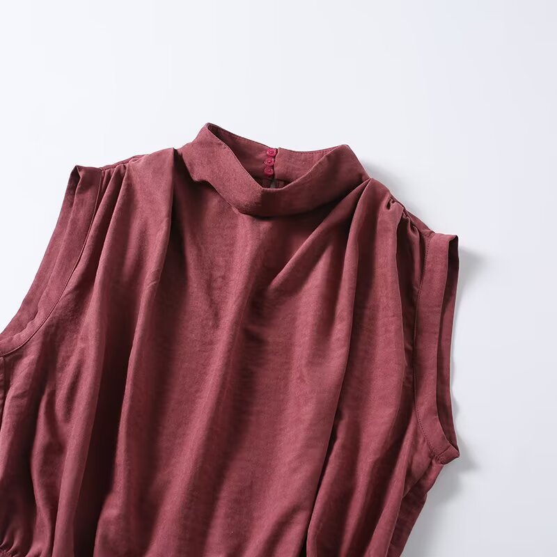 Women's Summer Women's Suede Effect Top