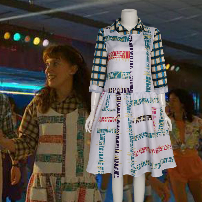 Stranger Things 4 cosplay plaid shirt suit