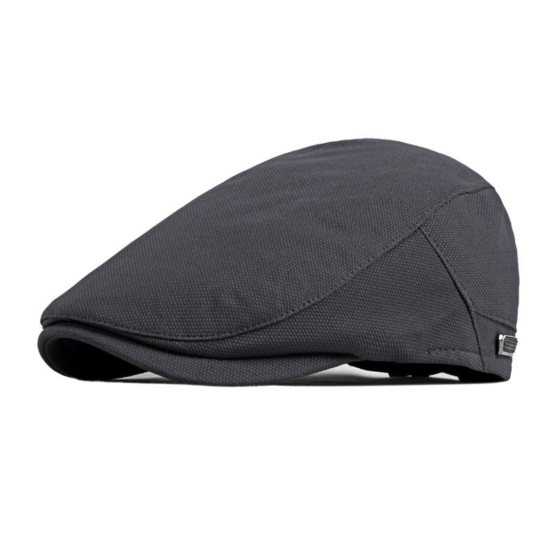 Outdoor casual artist hat versatile sun shading duckbill hat