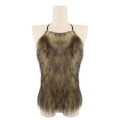 Halloween Faux Fur Caveman Costume Cosplay Viking Savage Costume Props
