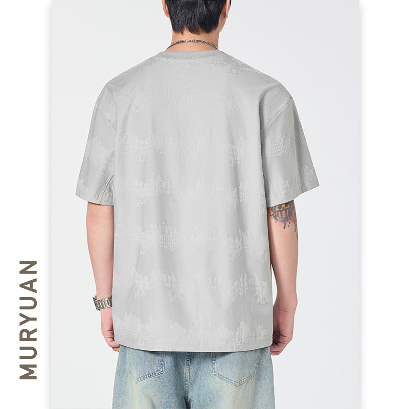 short sleeve T-shirt men's summer casual loose top