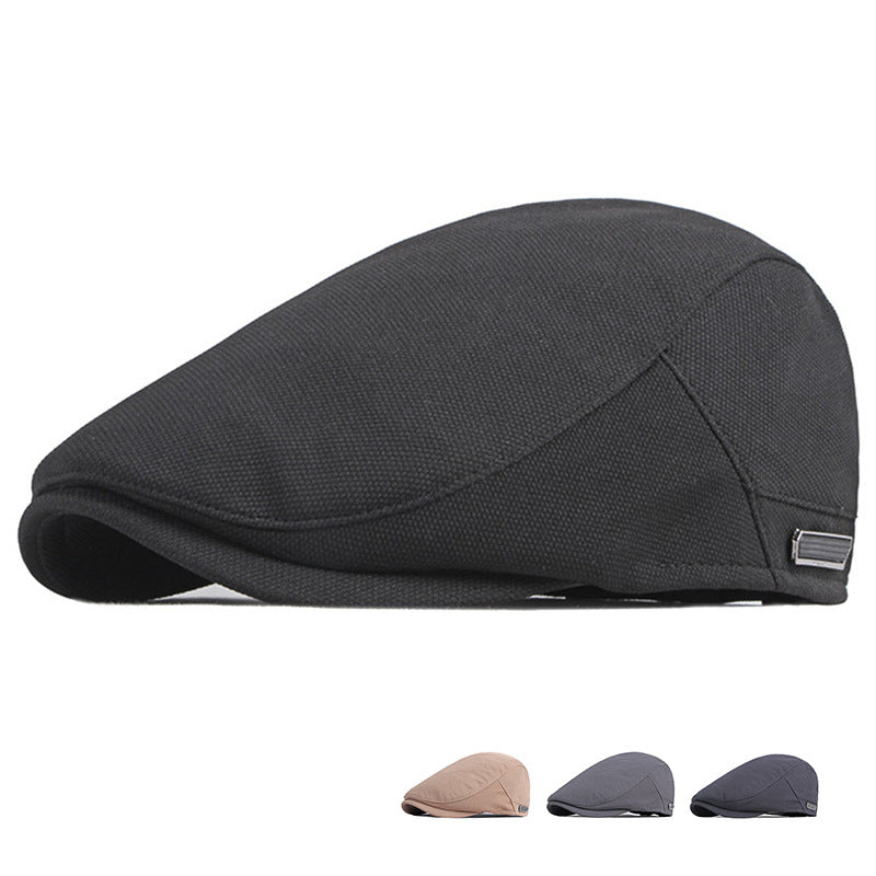 Outdoor casual artist hat versatile sun shading duckbill hat