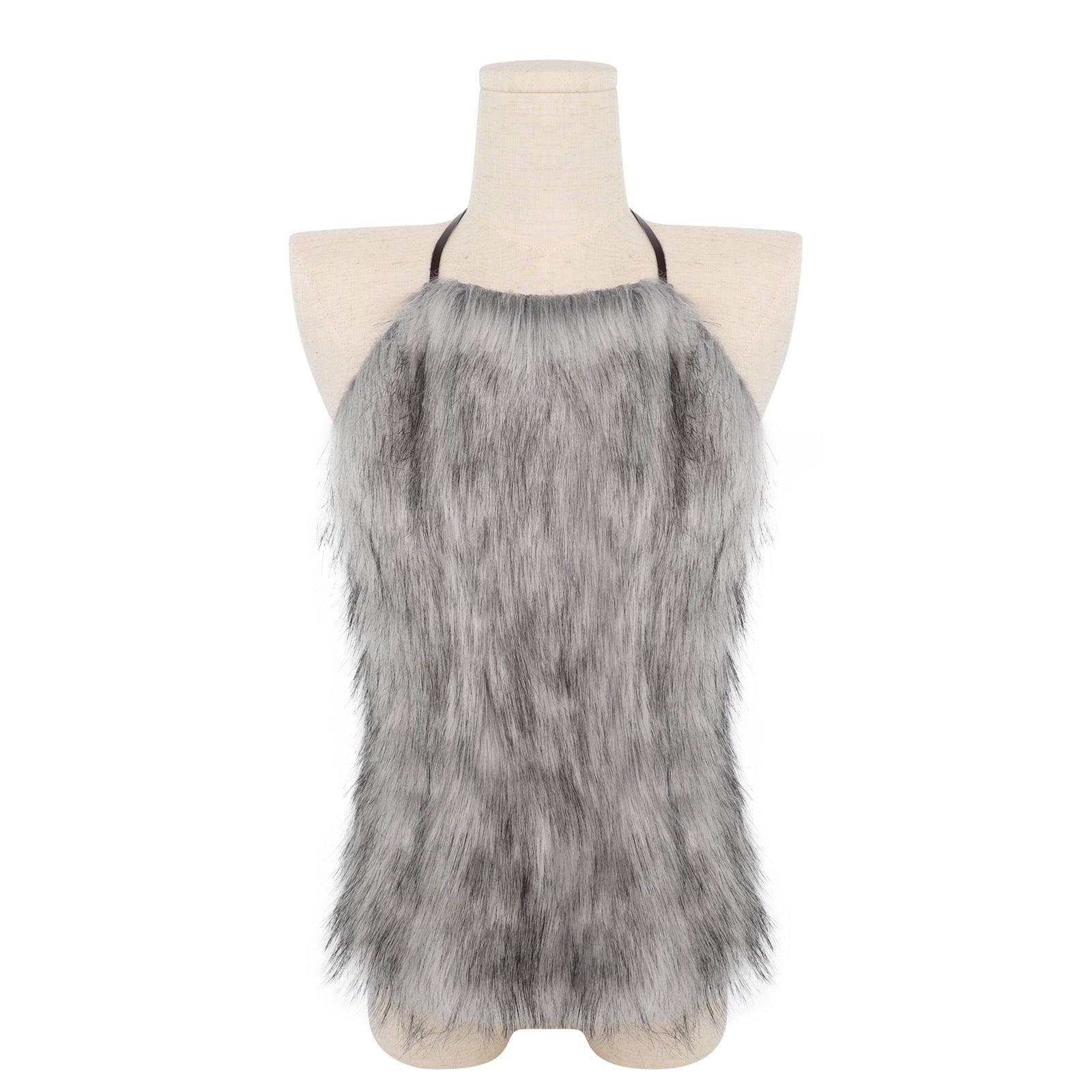 Halloween Faux Fur Caveman Costume Cosplay Viking Savage Costume Props