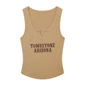 Summer Hot Girl Letter Printed Tank Top