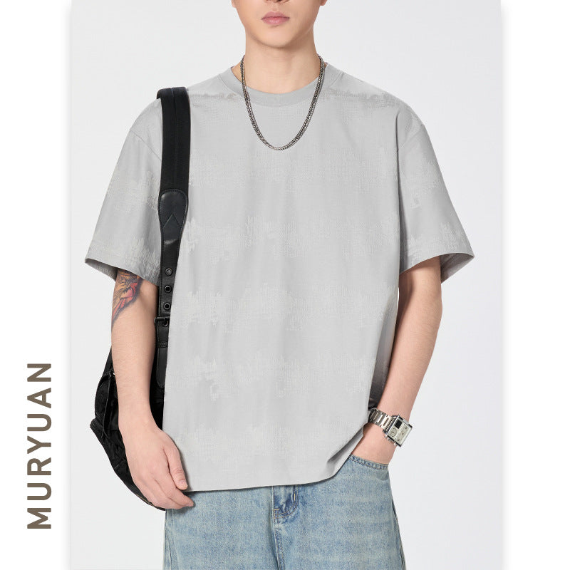 short sleeve T-shirt men's summer casual loose top