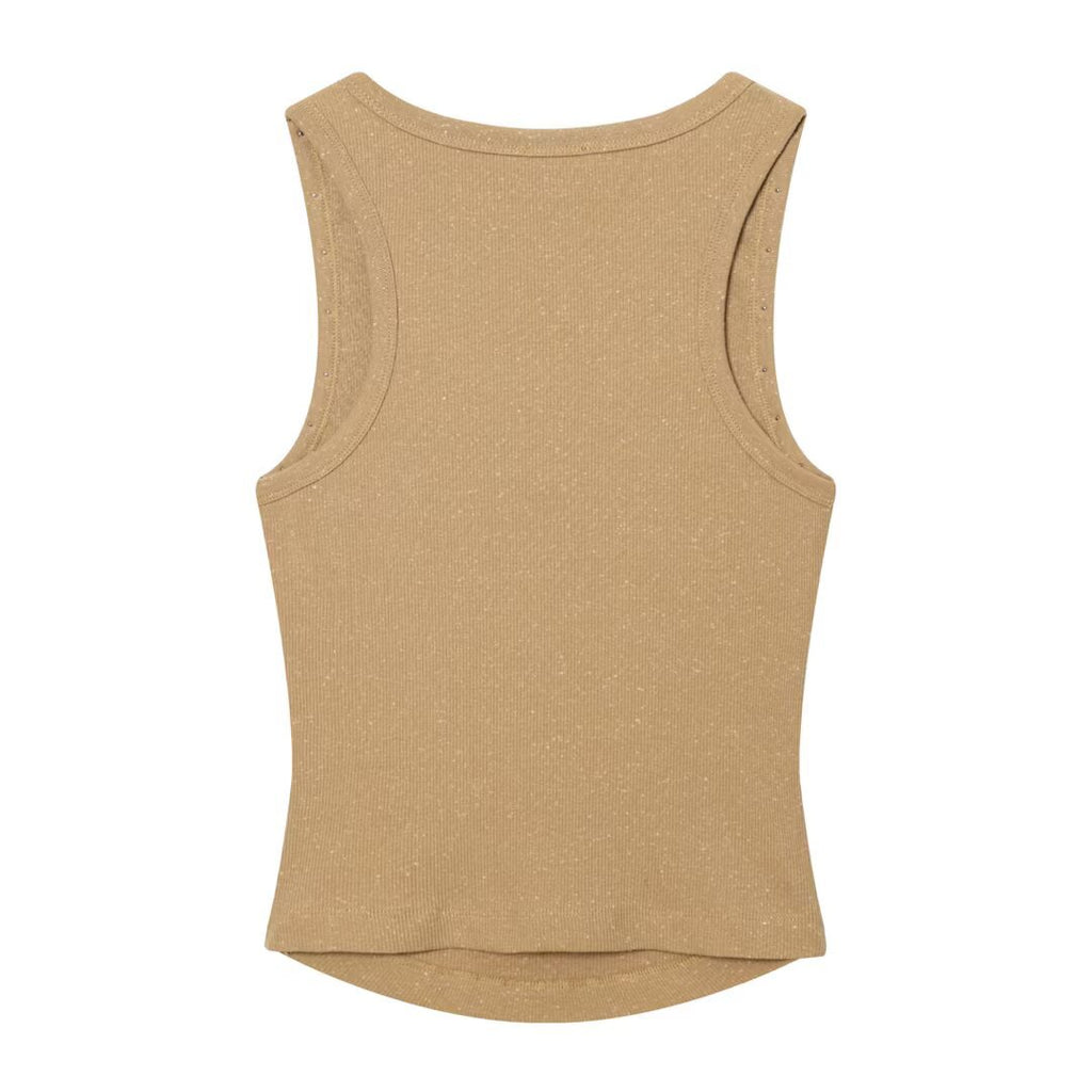 Summer Hot Girl Letter Printed Tank Top